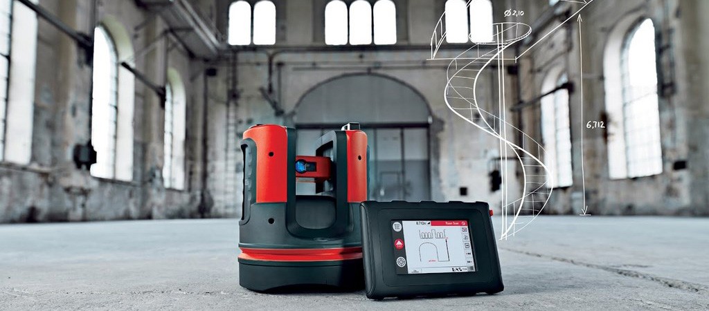 Nous sommes équipés d'un télémètre laser 3d Leica